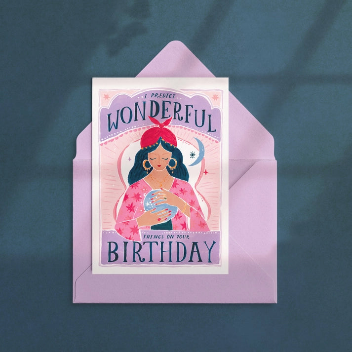 Greetings Card - Fortune Teller