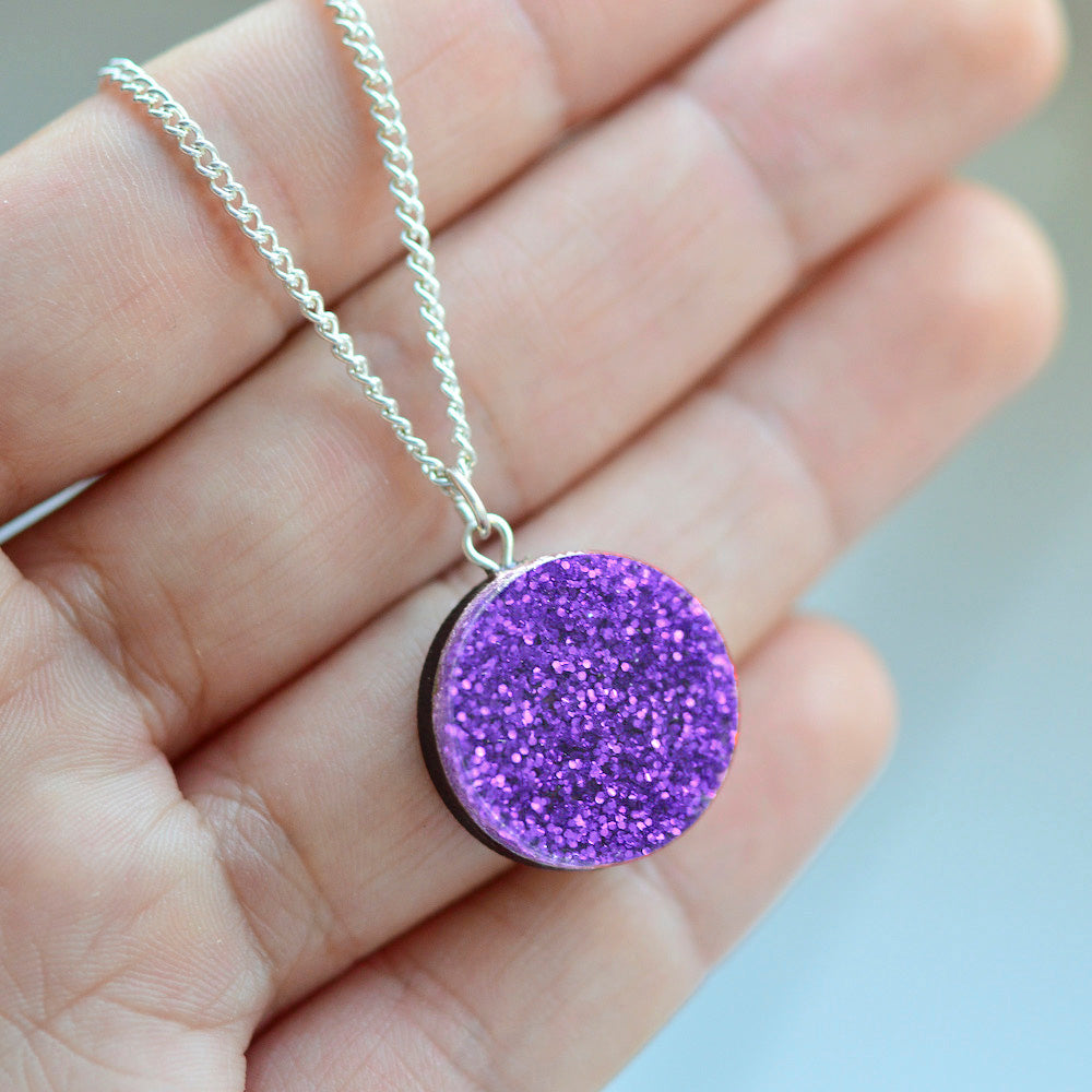 Glitter Dot Necklaces *REDUCED/ SLIGHT SECONDS*