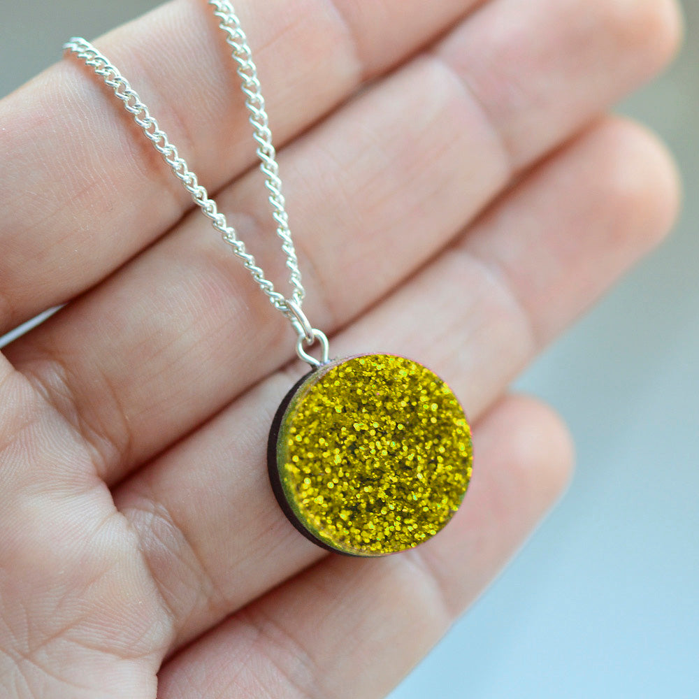 Glitter Dot Necklaces *REDUCED/ SLIGHT SECONDS*