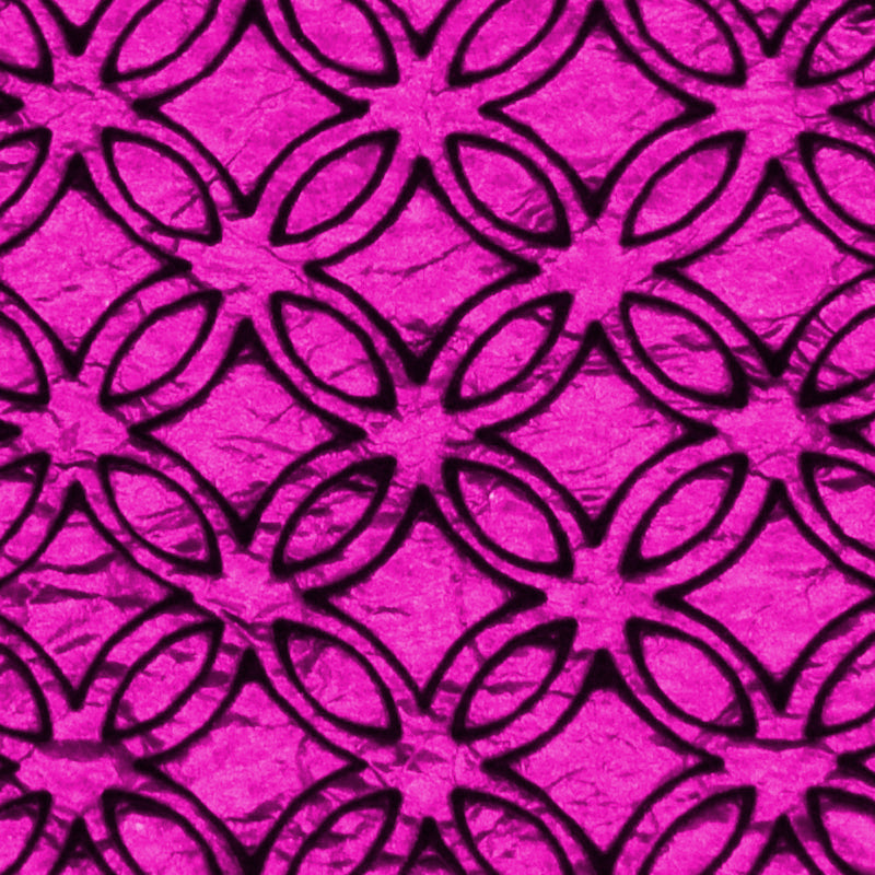 Leather Inlay Necklace - Triangle