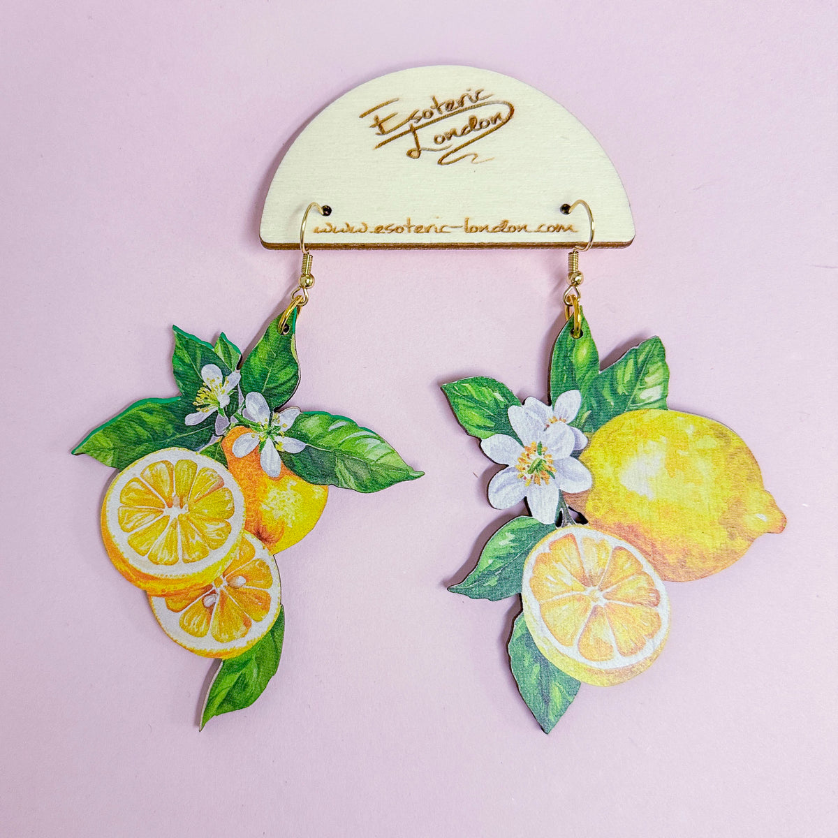 Lemon Drop Dangle Earrings *SAMPLES*