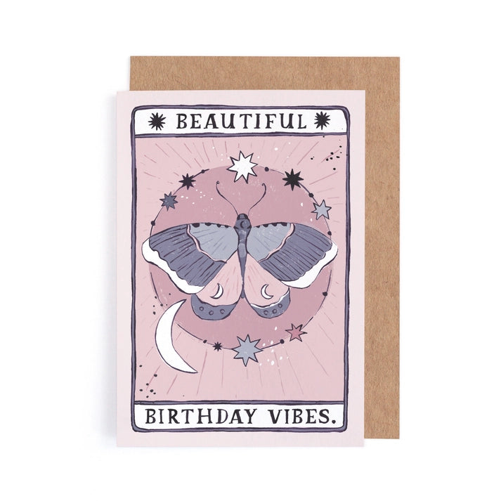 Greetings Card - Beautiful Birthday Vibes