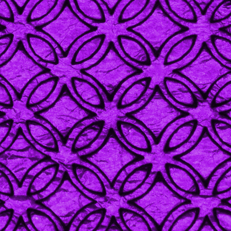 Leather Inlay Necklace - Triangle