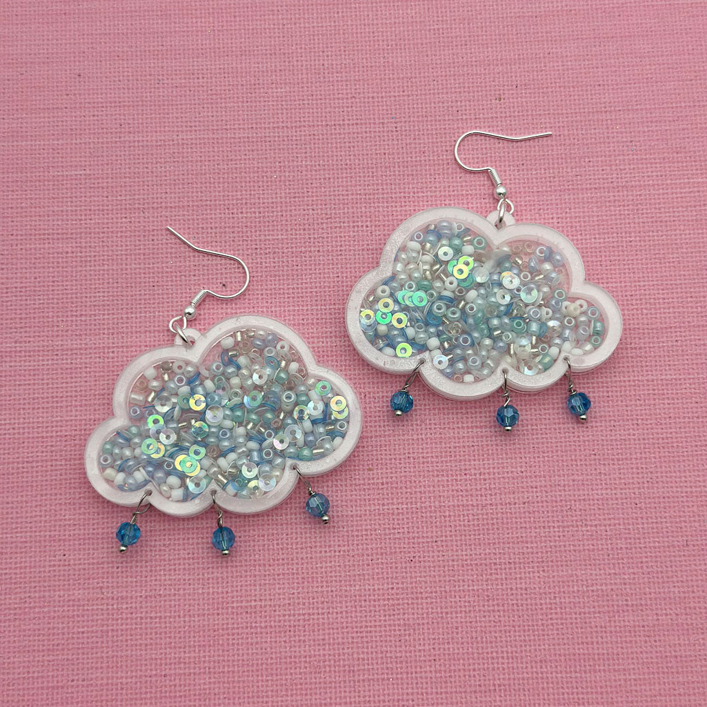 Cloud Dangle Earrings *SAMPLE*