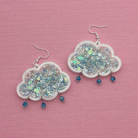 Cloud Dangle Earrings *SAMPLE*