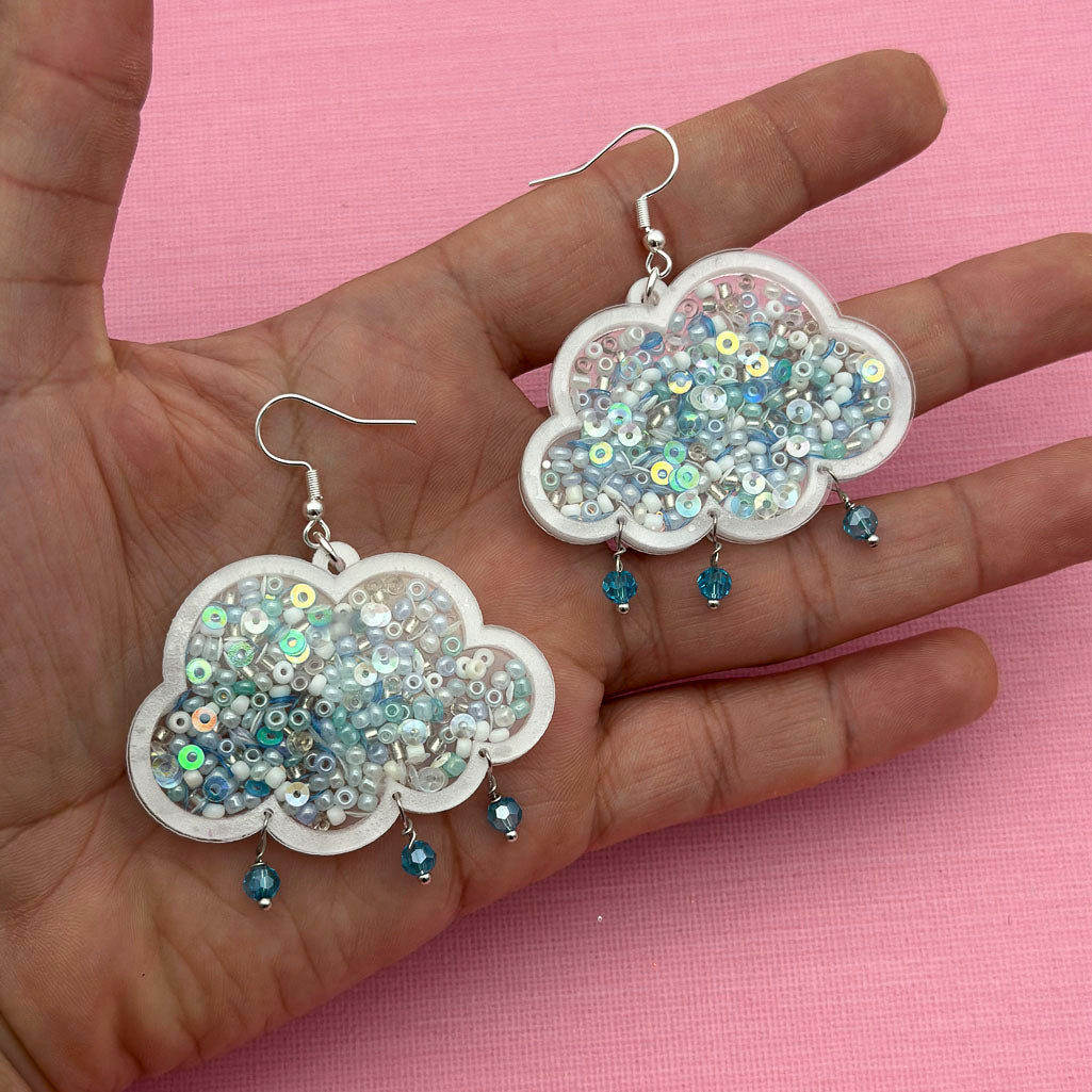 Cloud Dangle Earrings *SAMPLE*