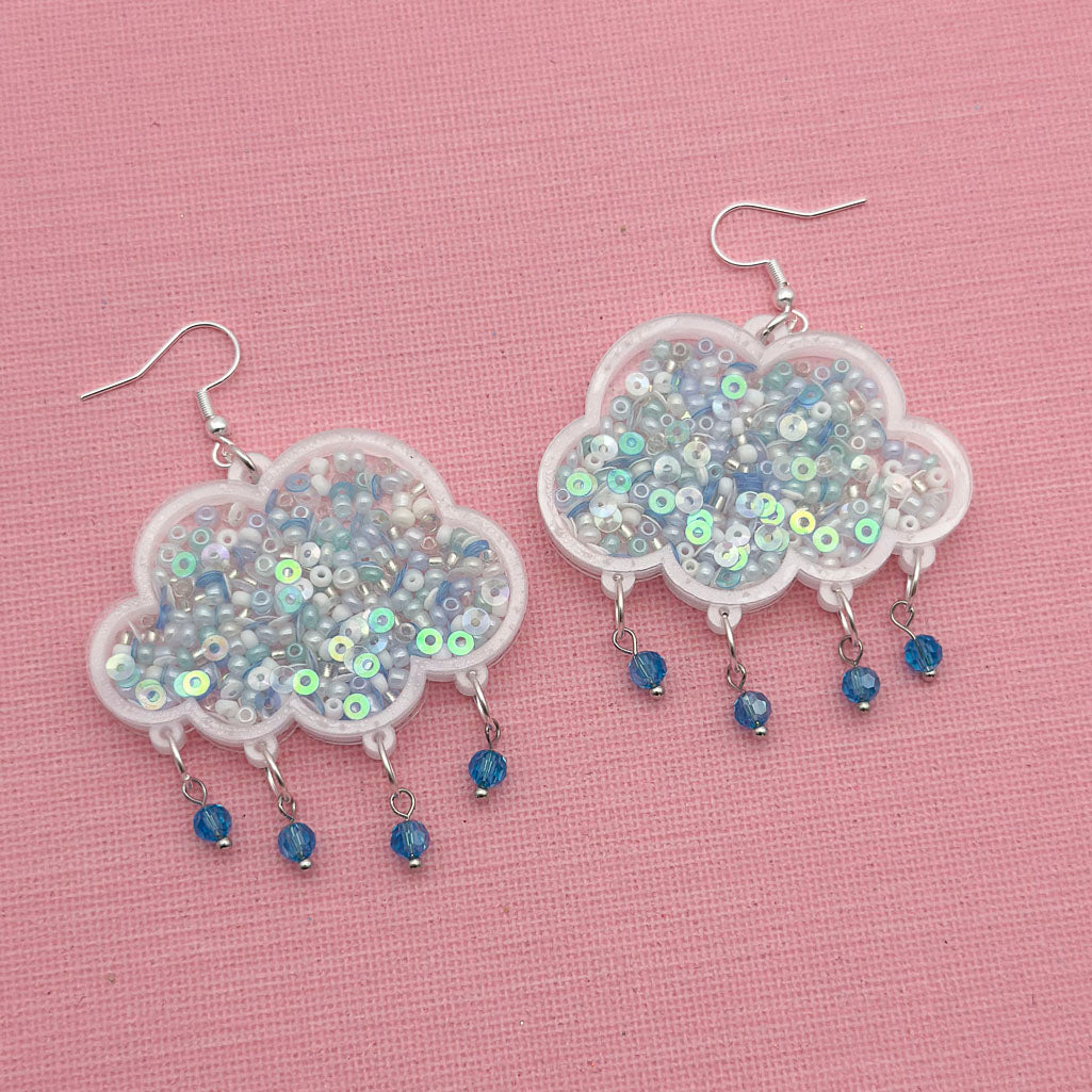 Cloud Dangle Earrings *SAMPLE*