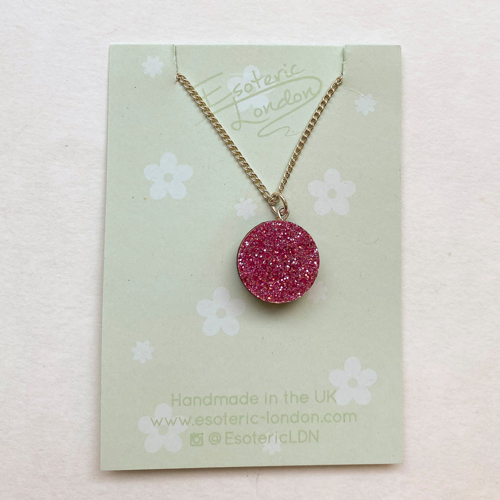 Glitter Dot Necklaces *REDUCED/ SLIGHT SECONDS*