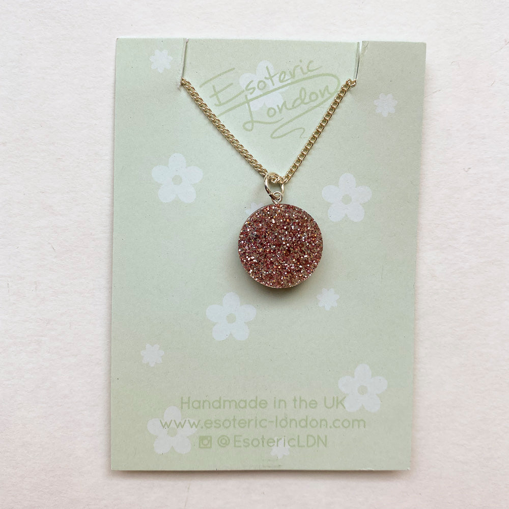 Glitter Dot Necklaces *REDUCED/ SLIGHT SECONDS*
