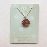Glitter Dot Necklaces *REDUCED/ SLIGHT SECONDS*