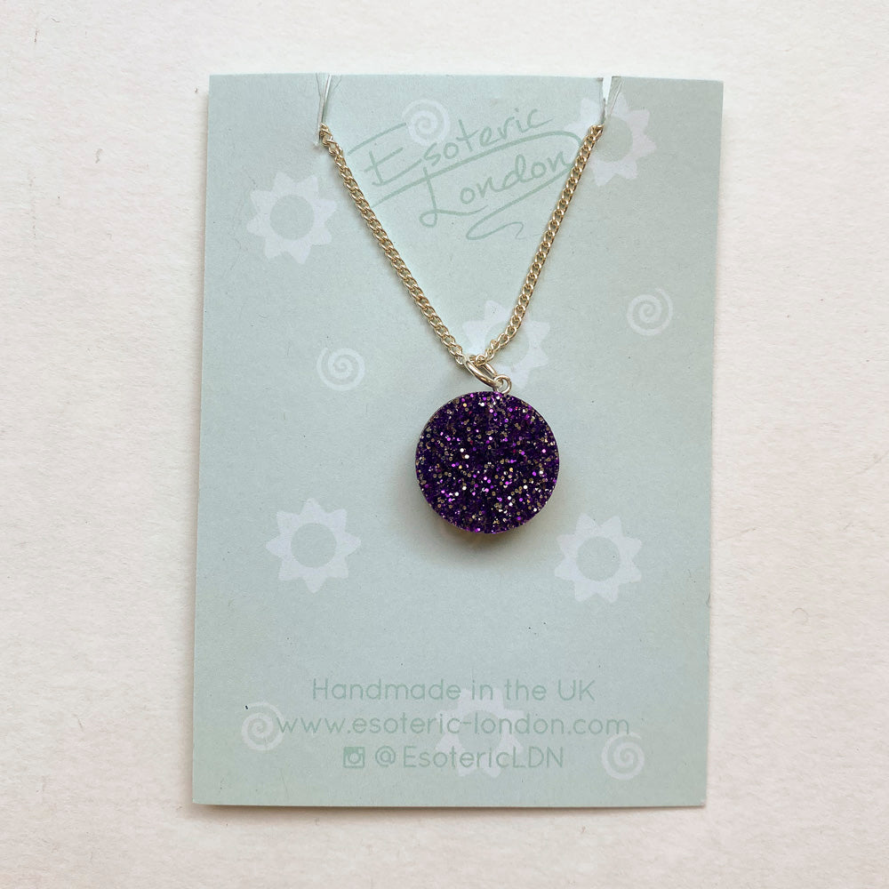 Glitter Dot Necklaces *REDUCED/ SLIGHT SECONDS*