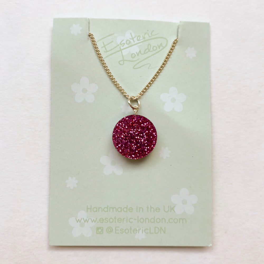 Glitter Dot Necklaces *REDUCED/ SLIGHT SECONDS*
