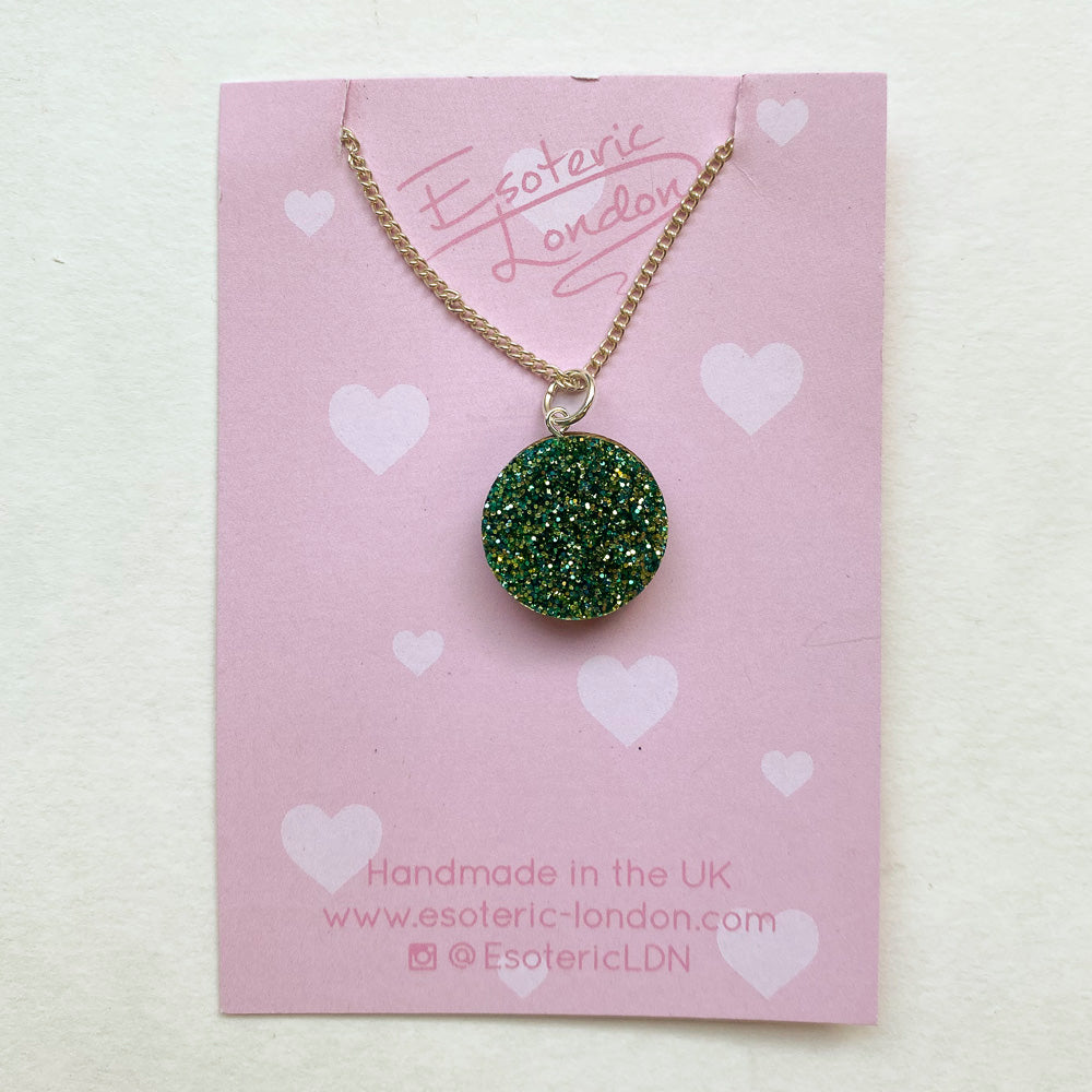Glitter Dot Necklaces *REDUCED/ SLIGHT SECONDS*
