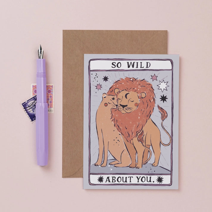 Greetings Card - So Wild About You
