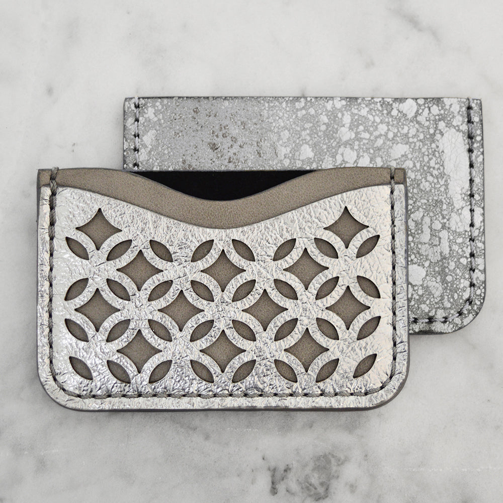 Nebula Foil Fretwork Wallets