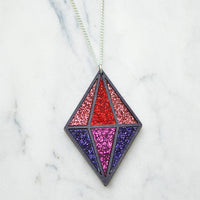 Glitter Seren Necklaces
